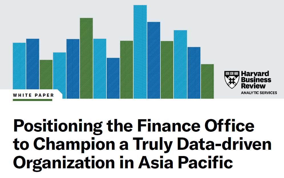 Positioning the Finance Office to Champion a Truly Data-driven Organization in Asia Pacific