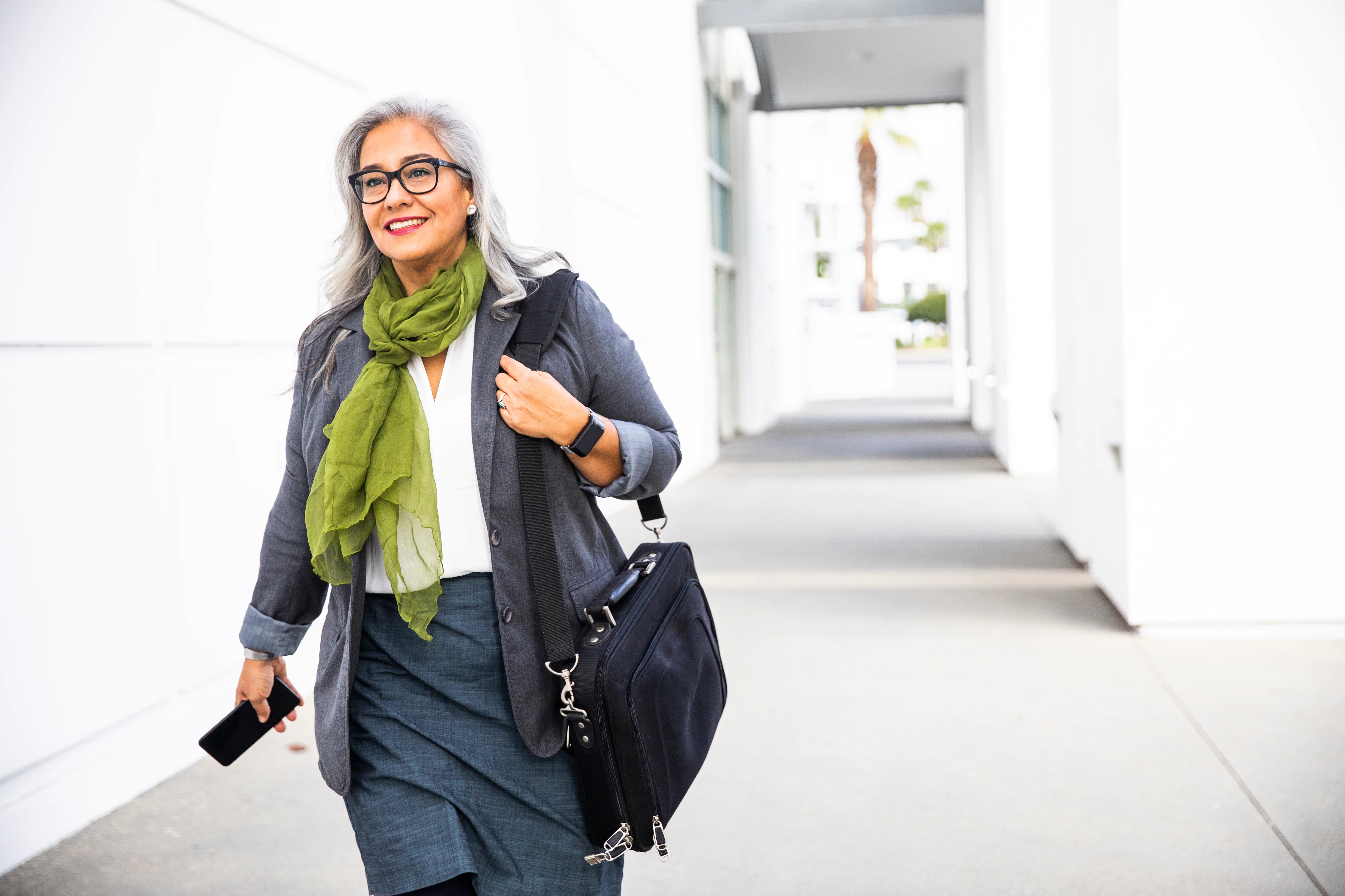 Woman walking